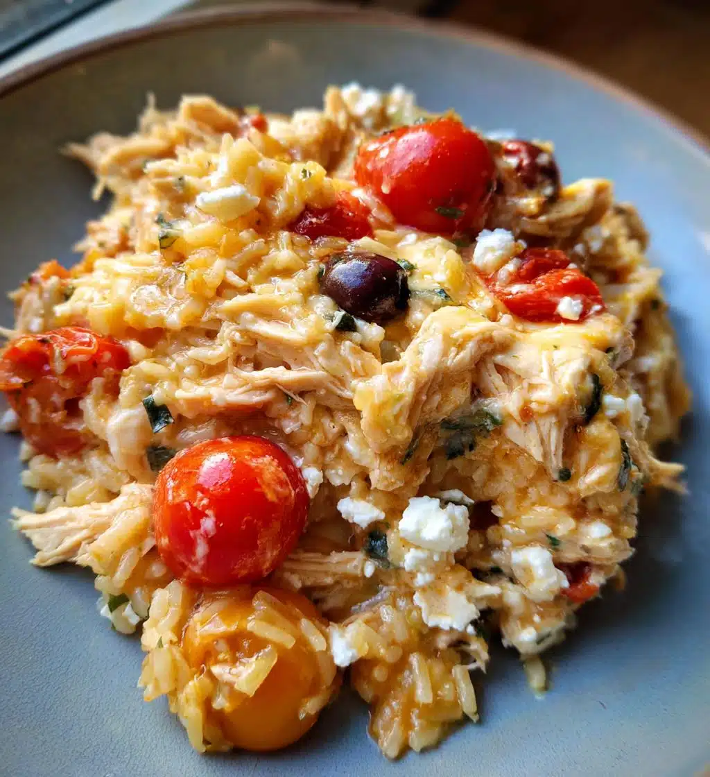 Dump and Bake Chicken Tzatziki Casserole - detail 1