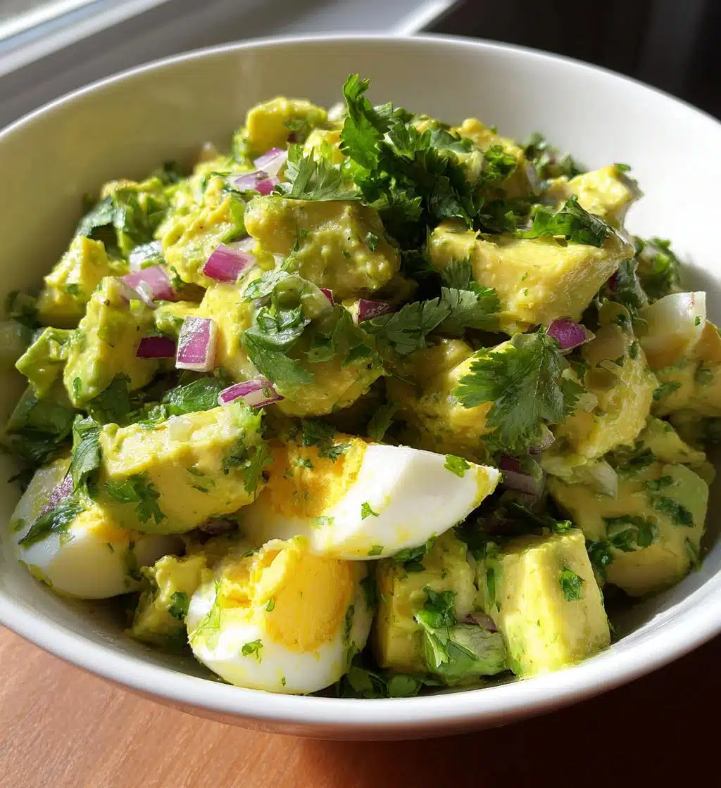 Egg Avocado Salad - detail 1