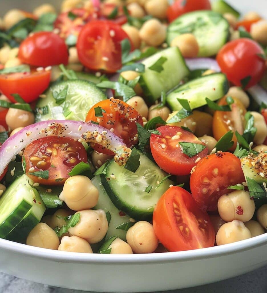 Everything Bagel Bean Salad