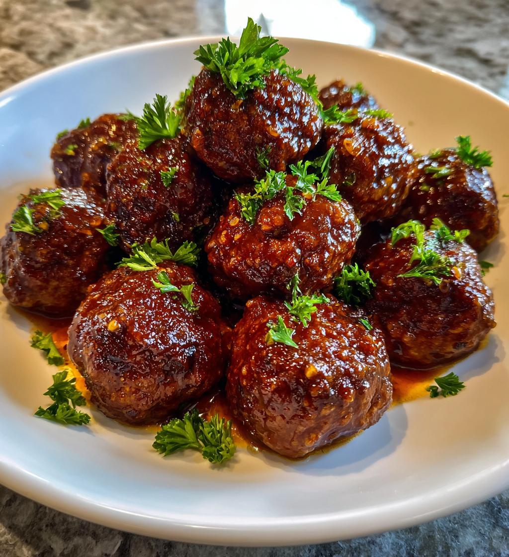 Firecracker Meatballs - detail 1