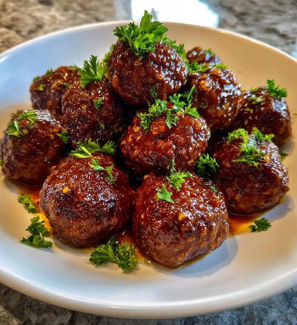 Firecracker Meatballs - detail 1