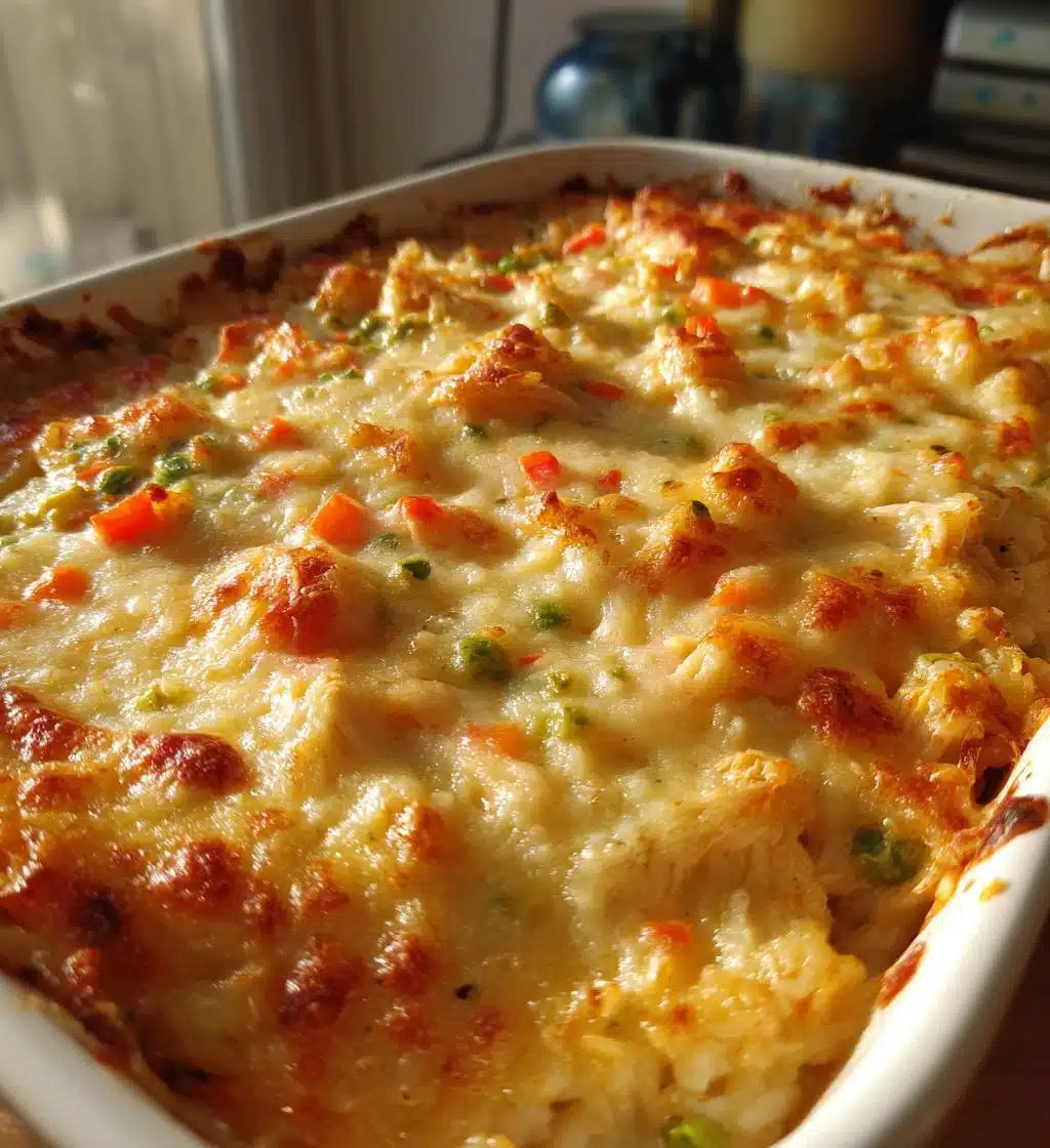 Forgotten Chicken Rice Casserole - detail 1