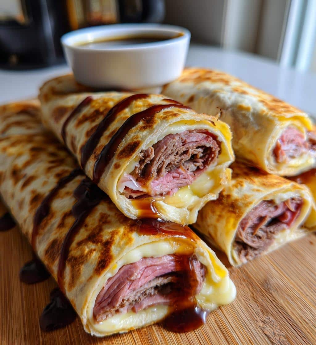 French Dip Tortilla Roll Ups - detail 1