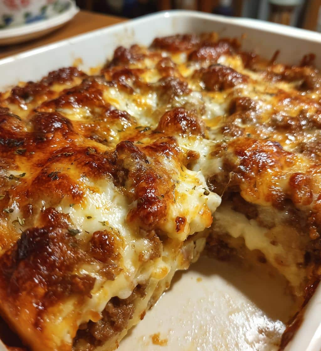 French Onion Beef Casserole - detail 1