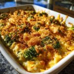 French Onion Broccoli Cheese Casserole