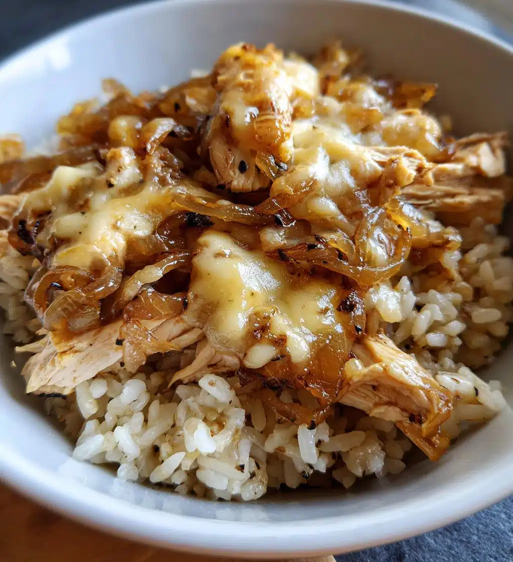 French Onion Chicken Bowls - detail 1