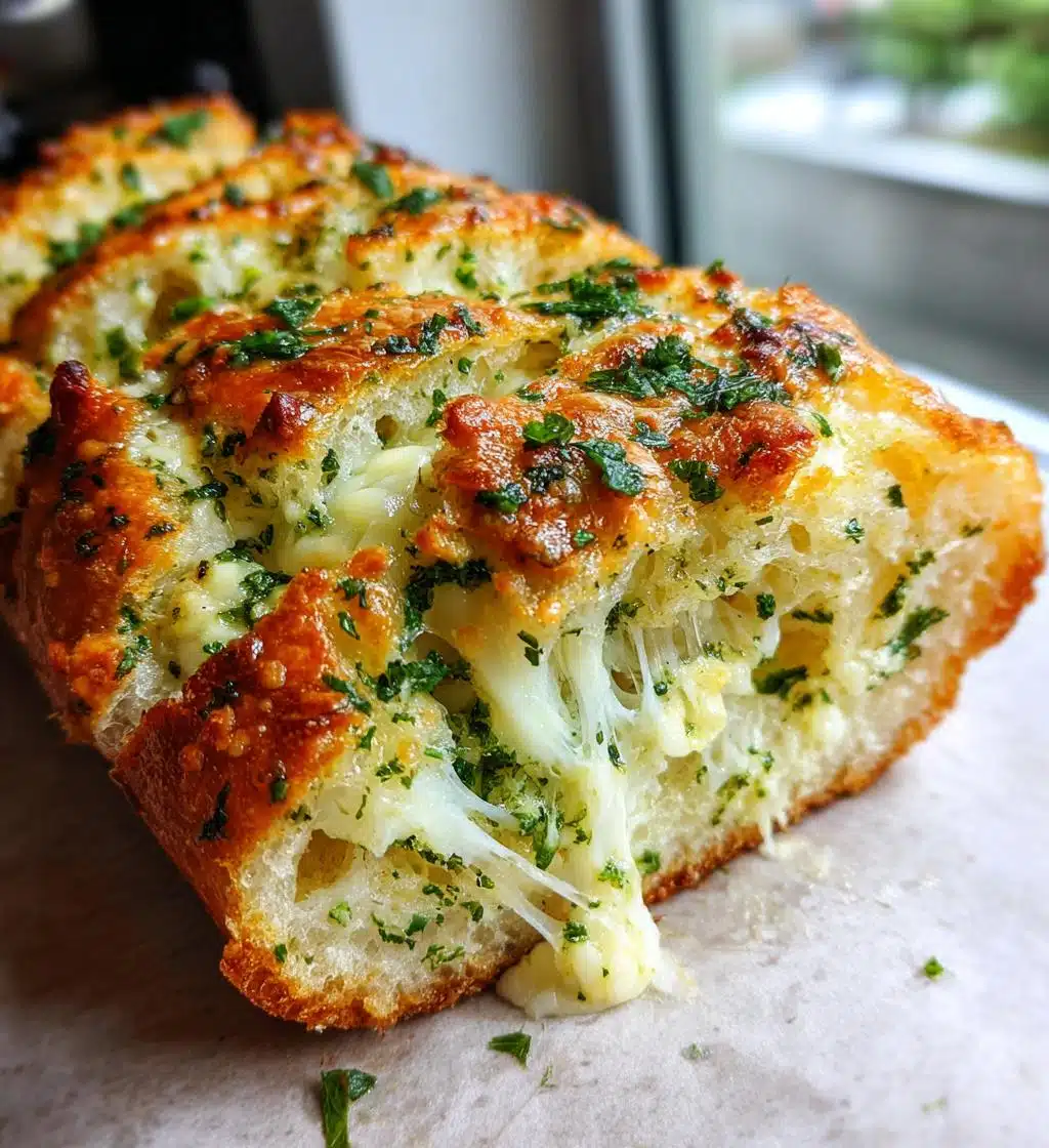 Garlic Herb Cheese Bread - detail 1