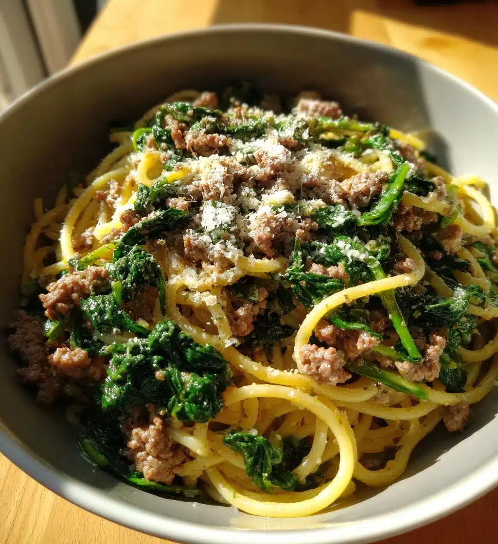 Garlic Parmesan Beef Pasta - detail 1