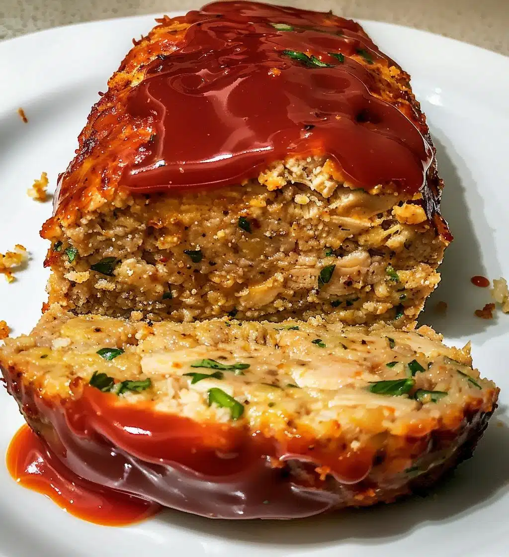 Garlic Parmesan Chicken Meatloaf - detail 1