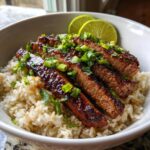 Ginger Lime Pork with Coconut Rice