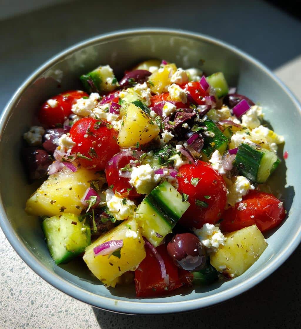 Greek Potato Salad - detail 1