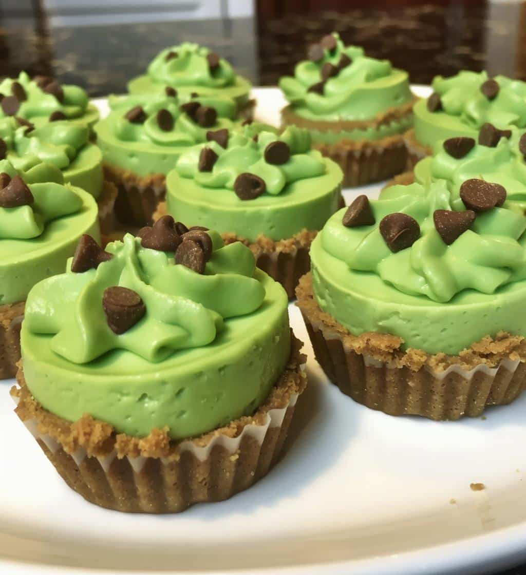 Grinch Mini Cheesecakes - detail 1
