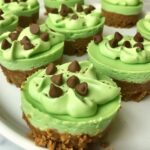 Grinch Mini Cheesecakes