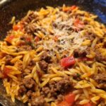 Ground Beef Orzo