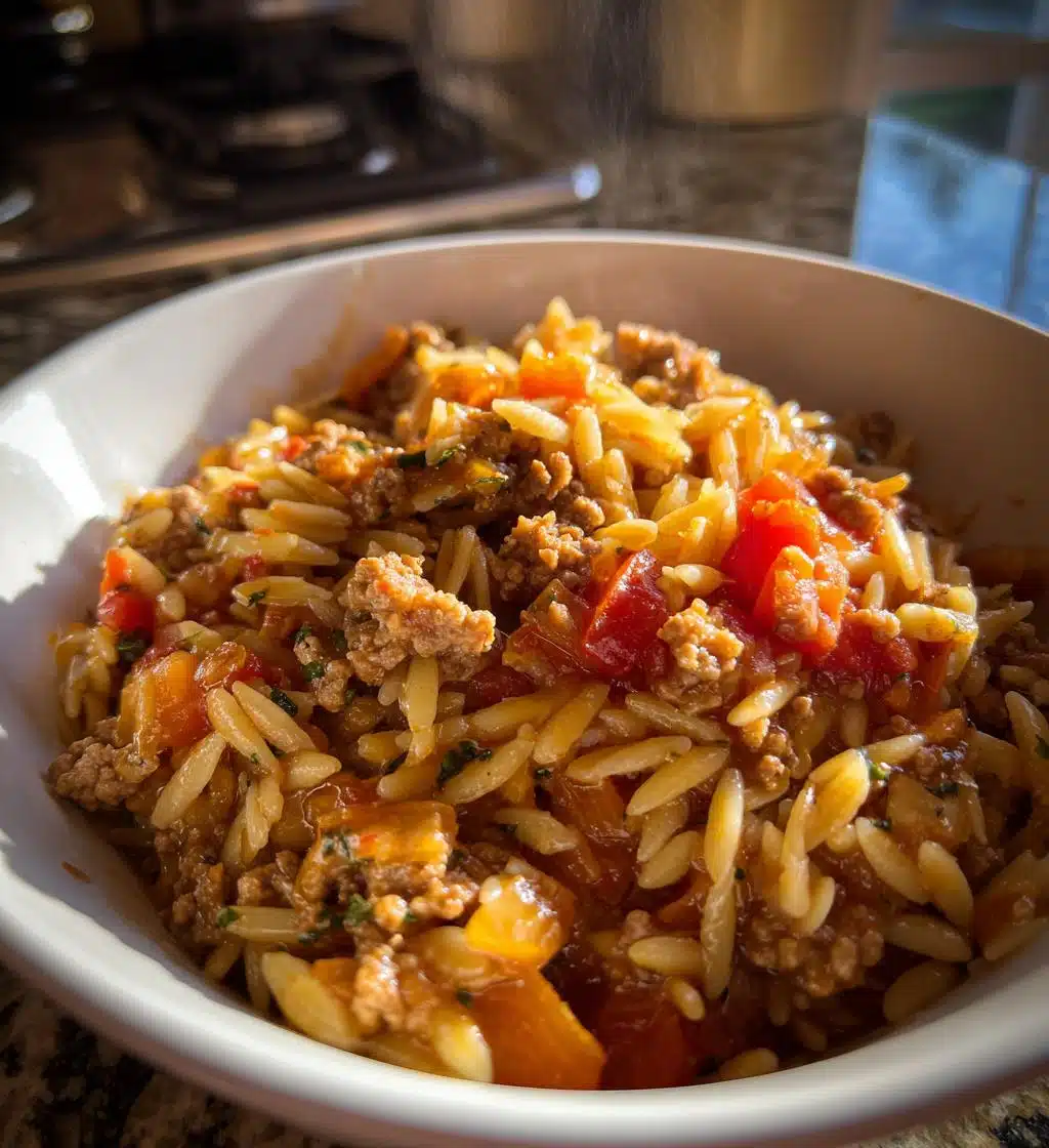 Ground Turkey Orzo - detail 1