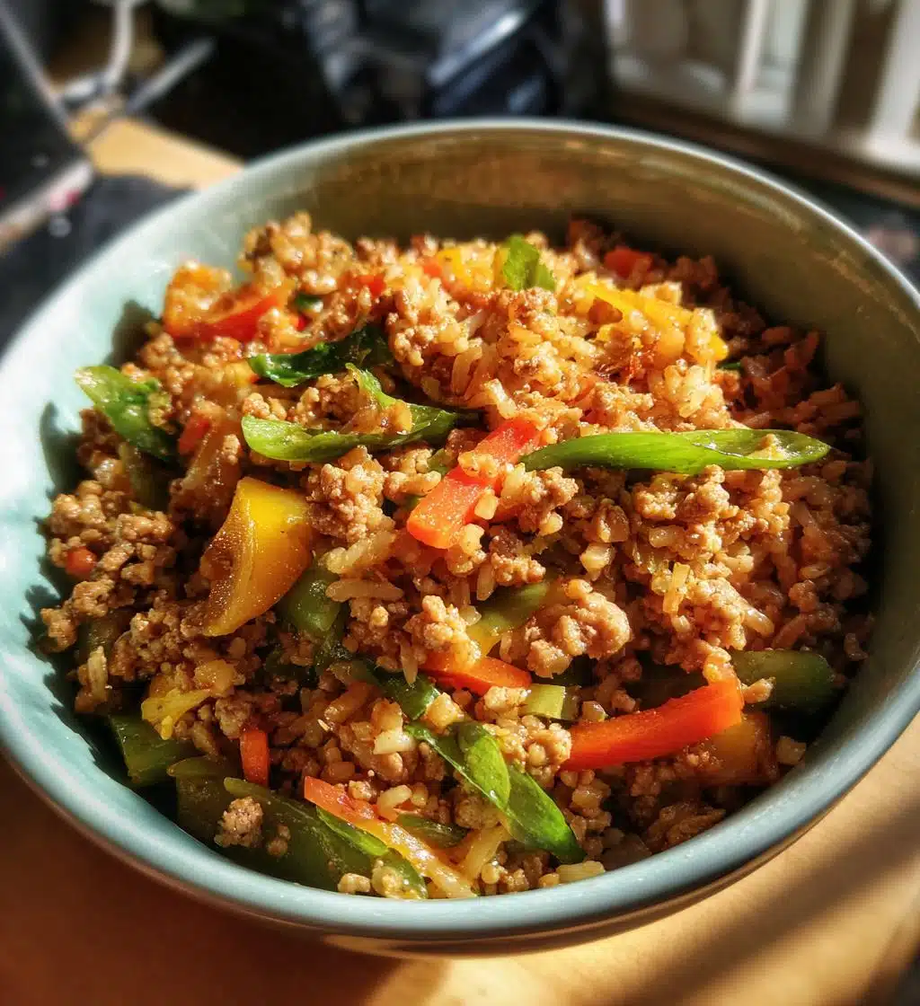 Ground Turkey Teriyaki Rice Bowl - detail 1