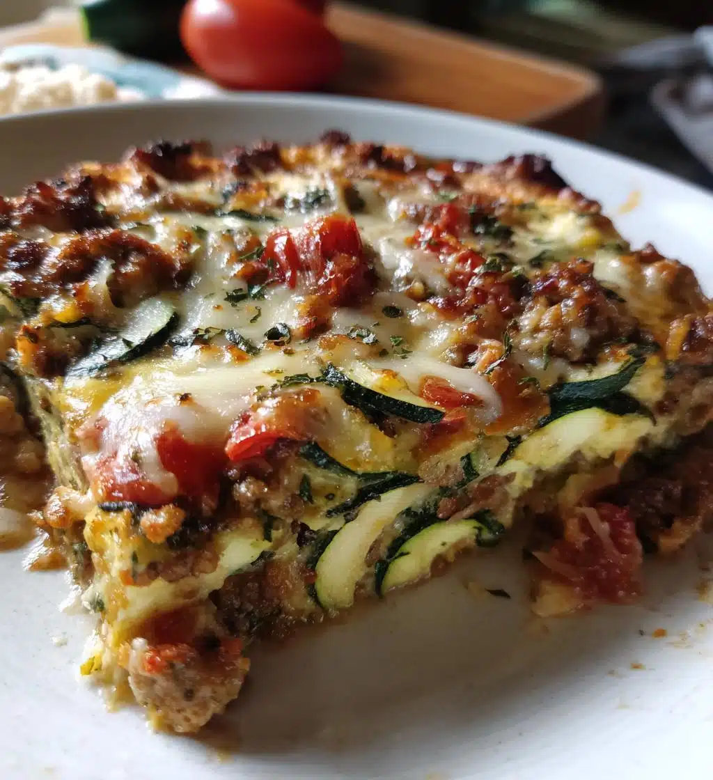 Ground Turkey Zucchini Casserole - detail 1
