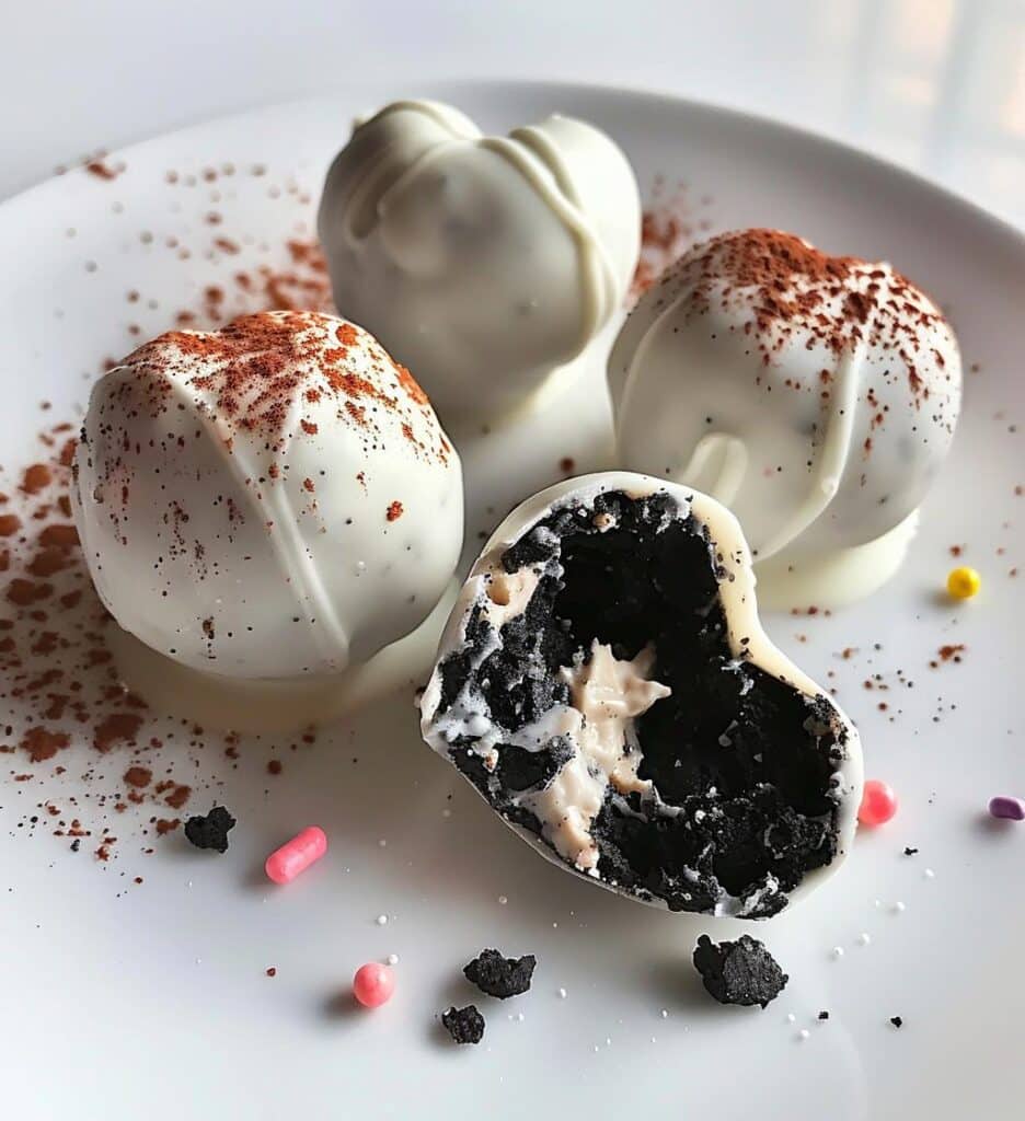 Heart Oreo Truffles
