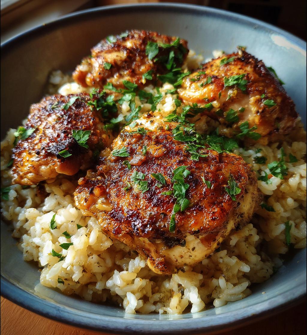 Herb Chicken Rice - detail 1
