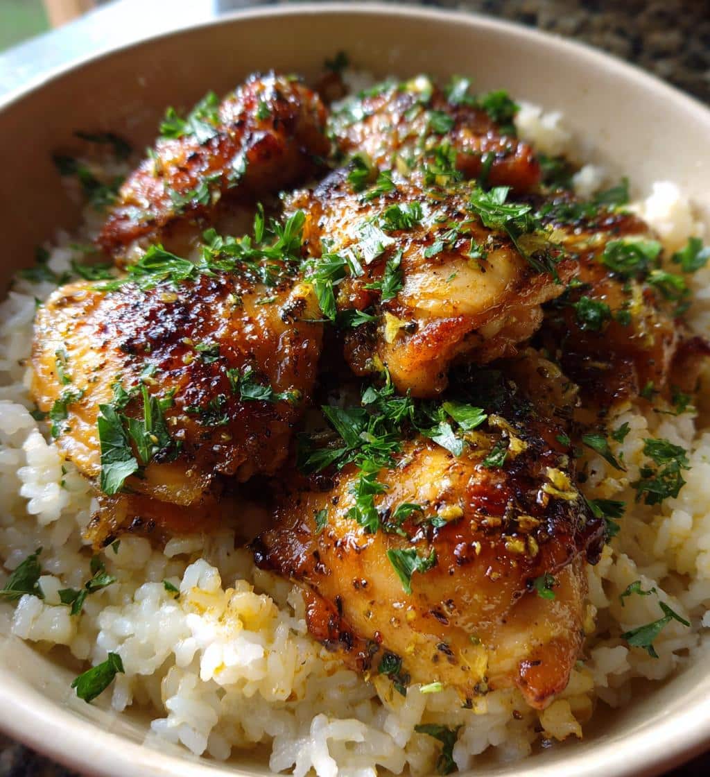 Herb Chicken Rice
