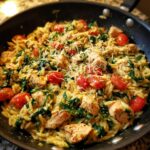 High Protein Chicken Orzo