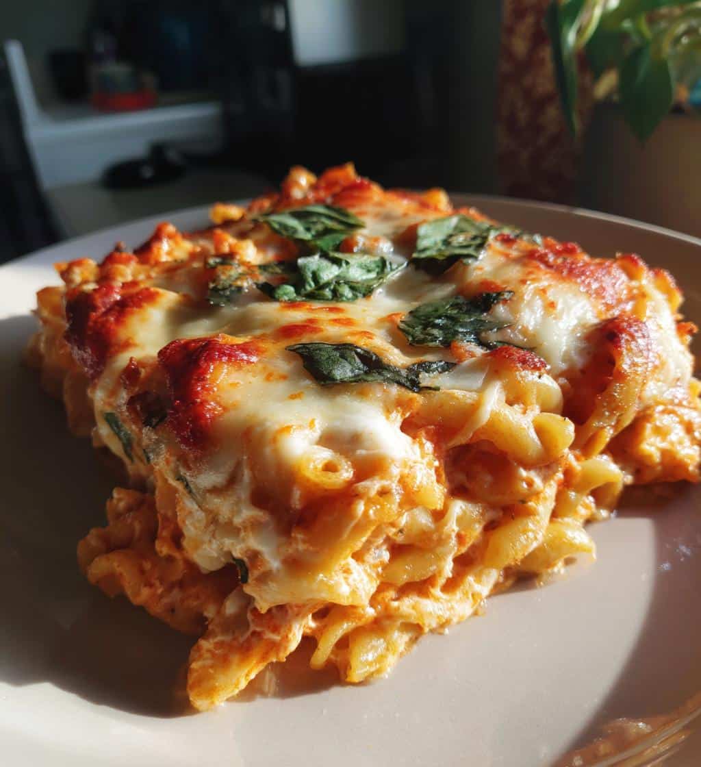 High Protein Cottage Cheese Pasta Bake - detail 1