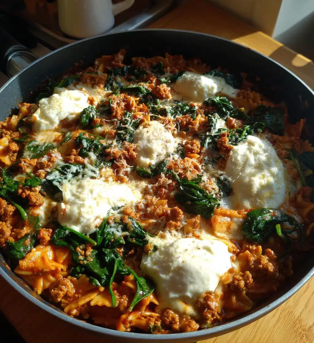 High Protein Lasagna Soup - detail 1