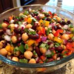 High Protein Three Bean Salad