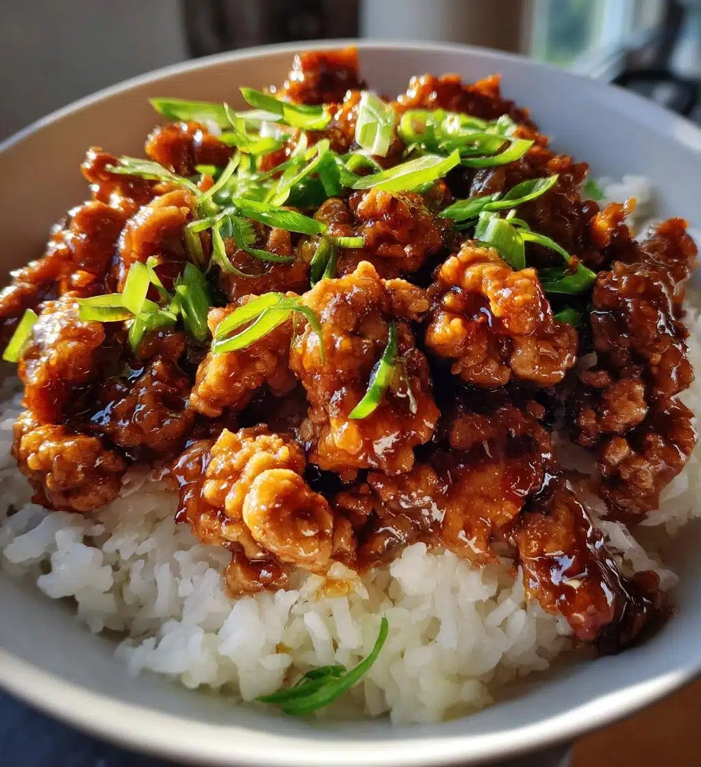 Honey Garlic Ground Turkey - detail 1