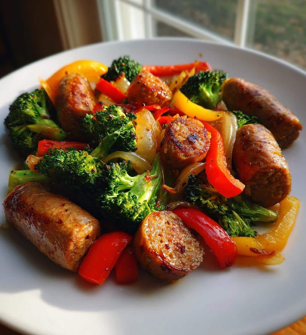 Honey Garlic Sausage Sheet Pan - detail 1