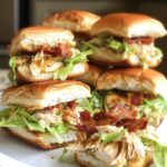 Honey Mustard BLT Chicken Sliders