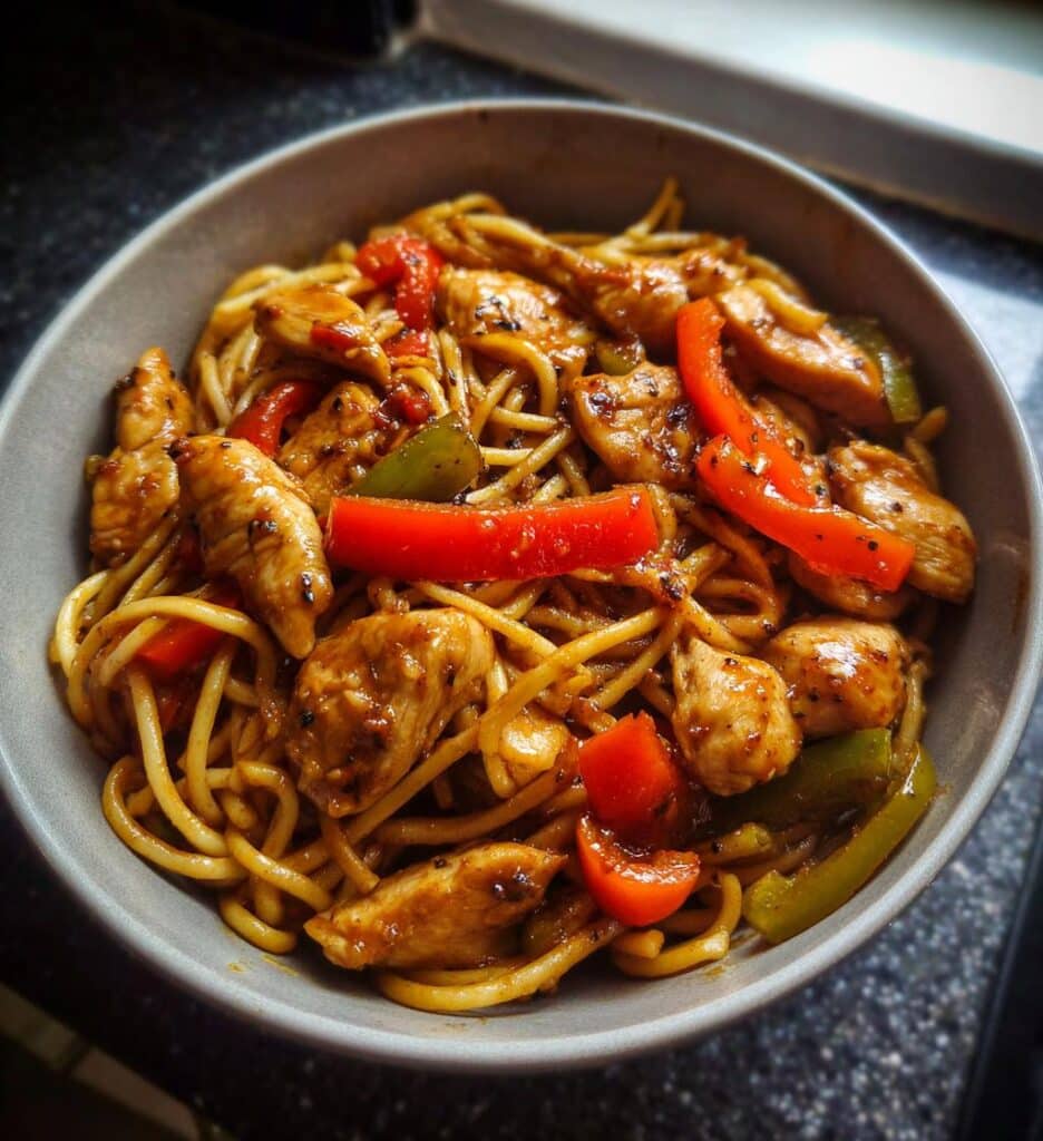 Honey Pepper Chicken Pasta