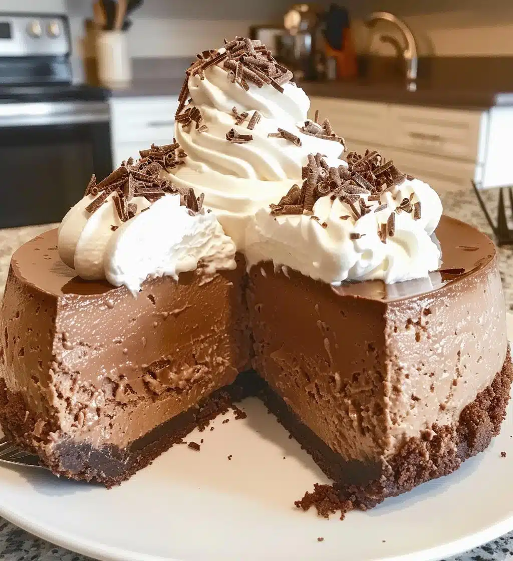 Hot Chocolate Cheesecake - detail 1