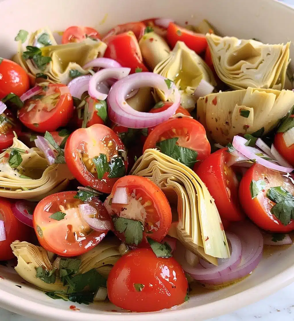 Italian Artichoke Salad - detail 1