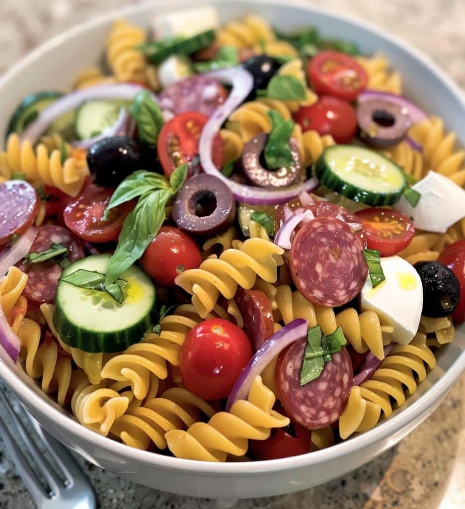 Italian Grinder Pasta Salad