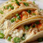 Jalapeño Popper Chicken Tacos