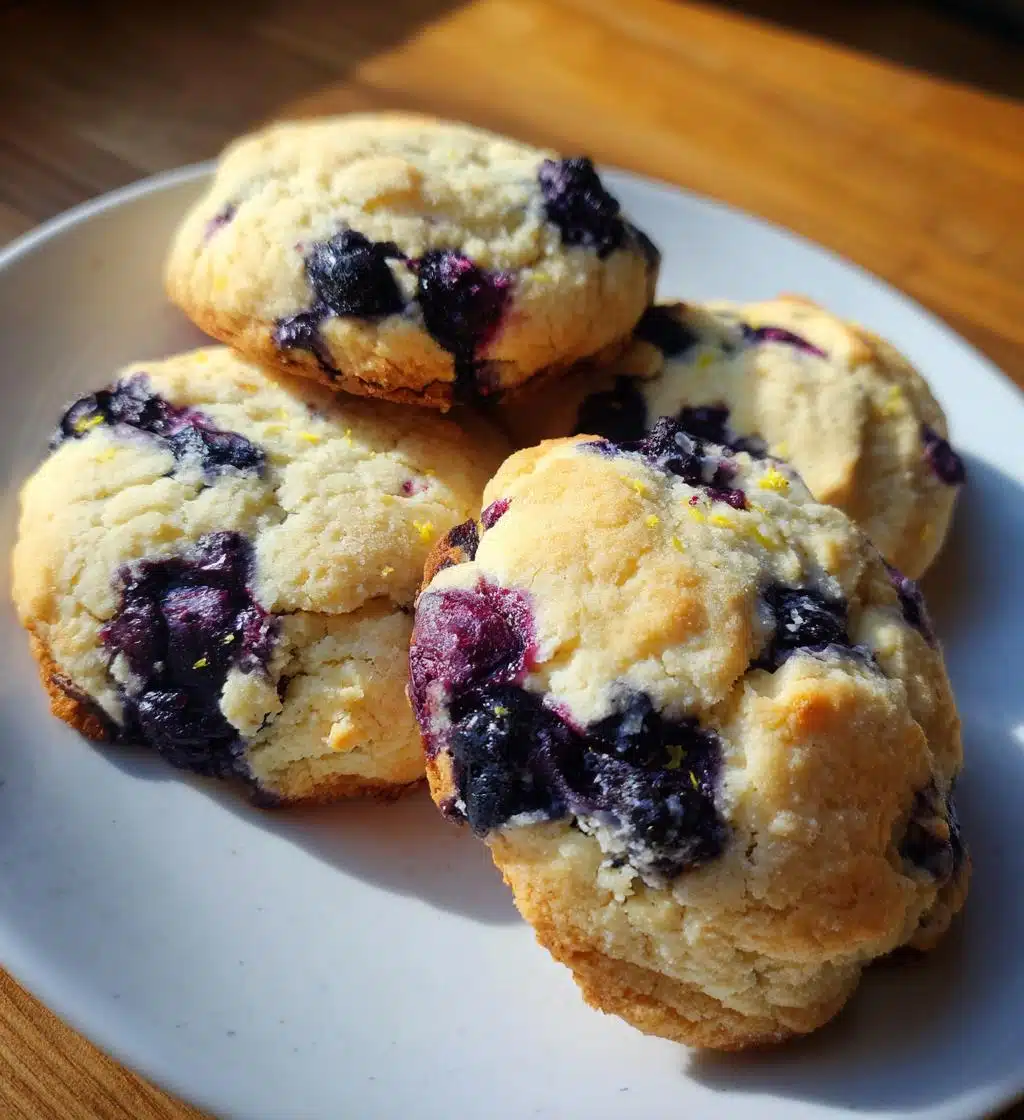 Lemon Blueberry Cookies - detail 1