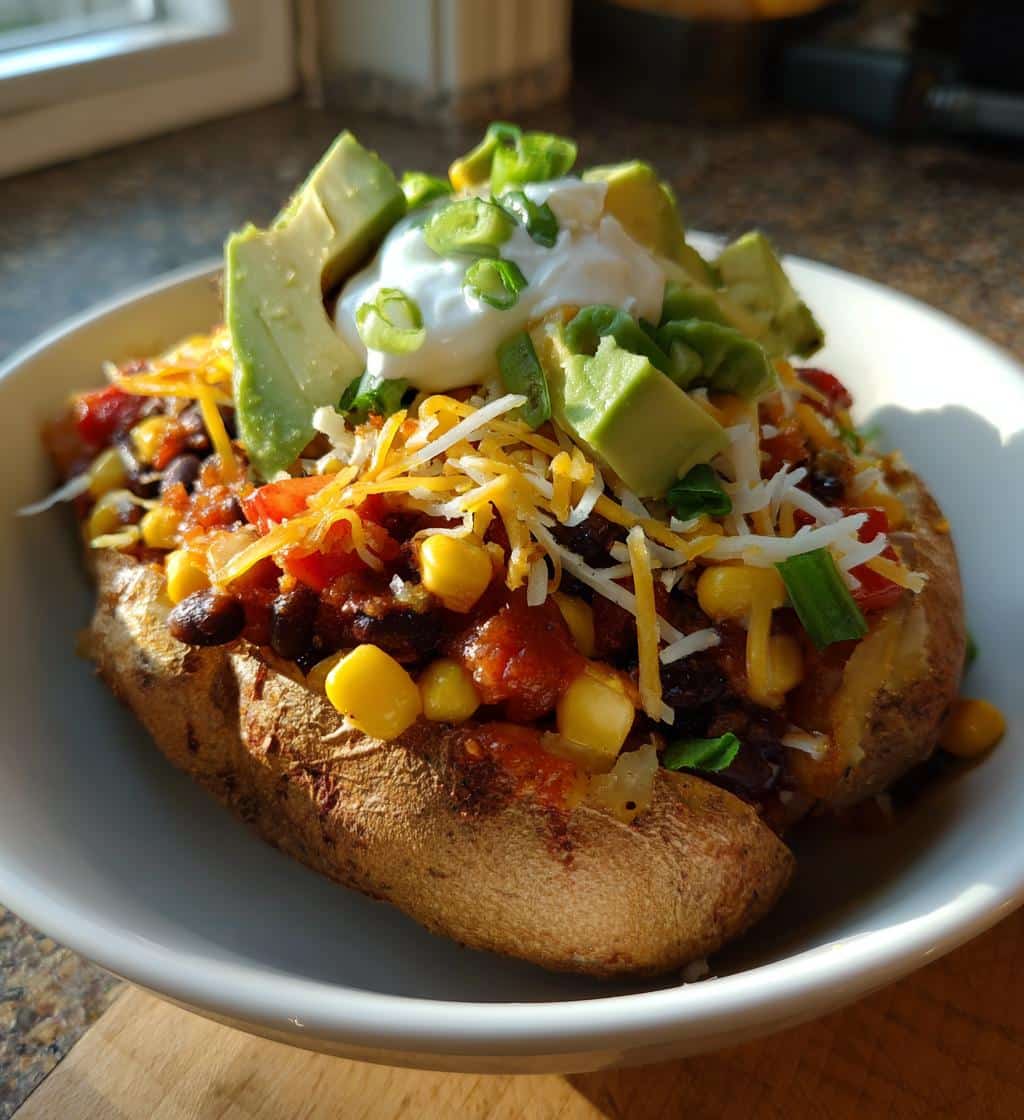 Loaded Potato Taco Bowl - detail 1