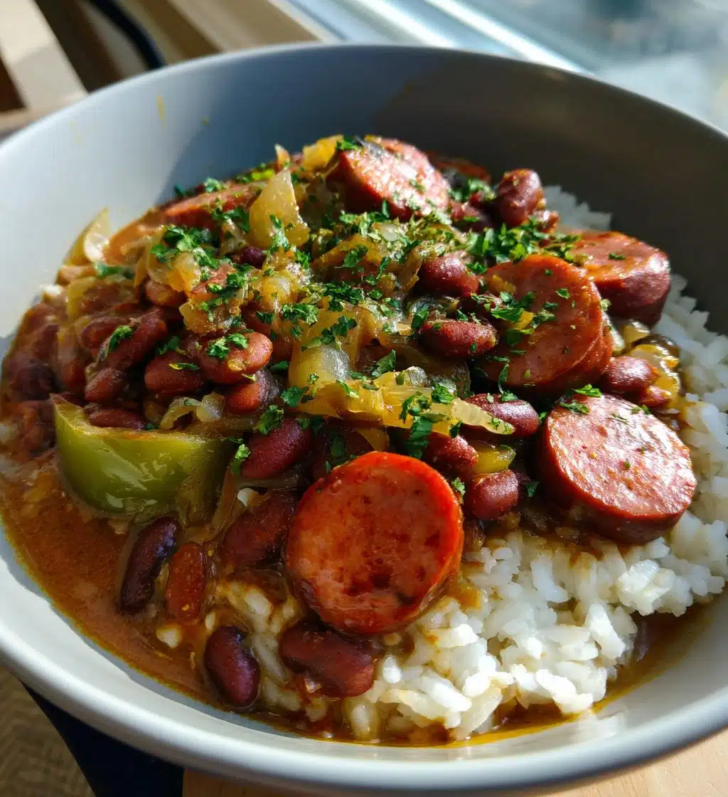 Louisiana Red Beans and Rice - detail 1