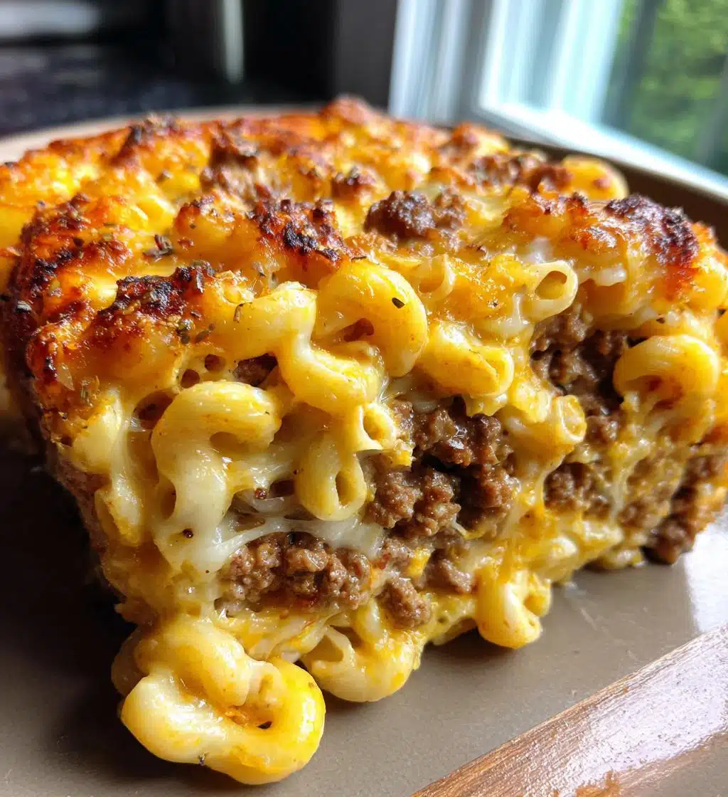 Mac and Cheese Meatloaf Casserole - detail 1