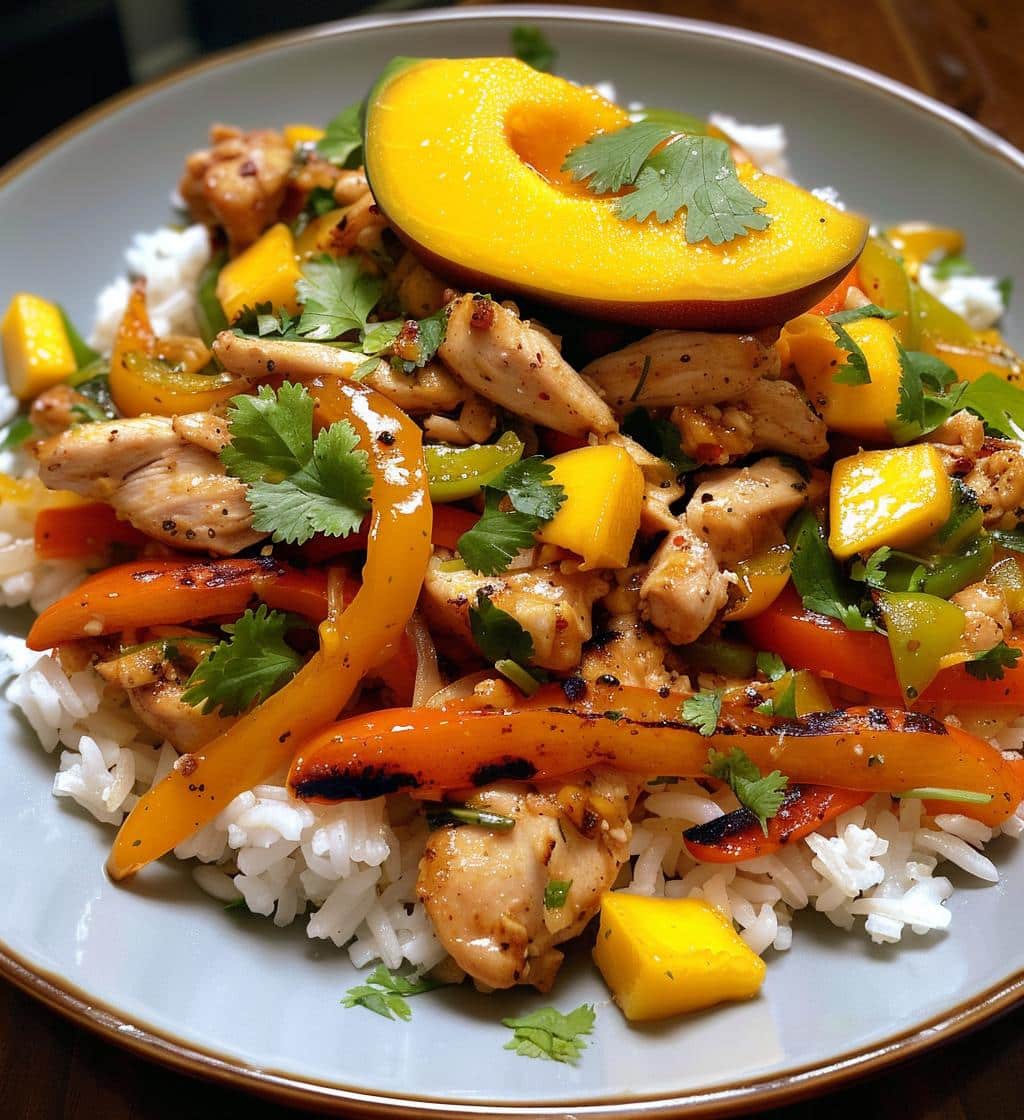 Mango Chicken and Rice - detail 1