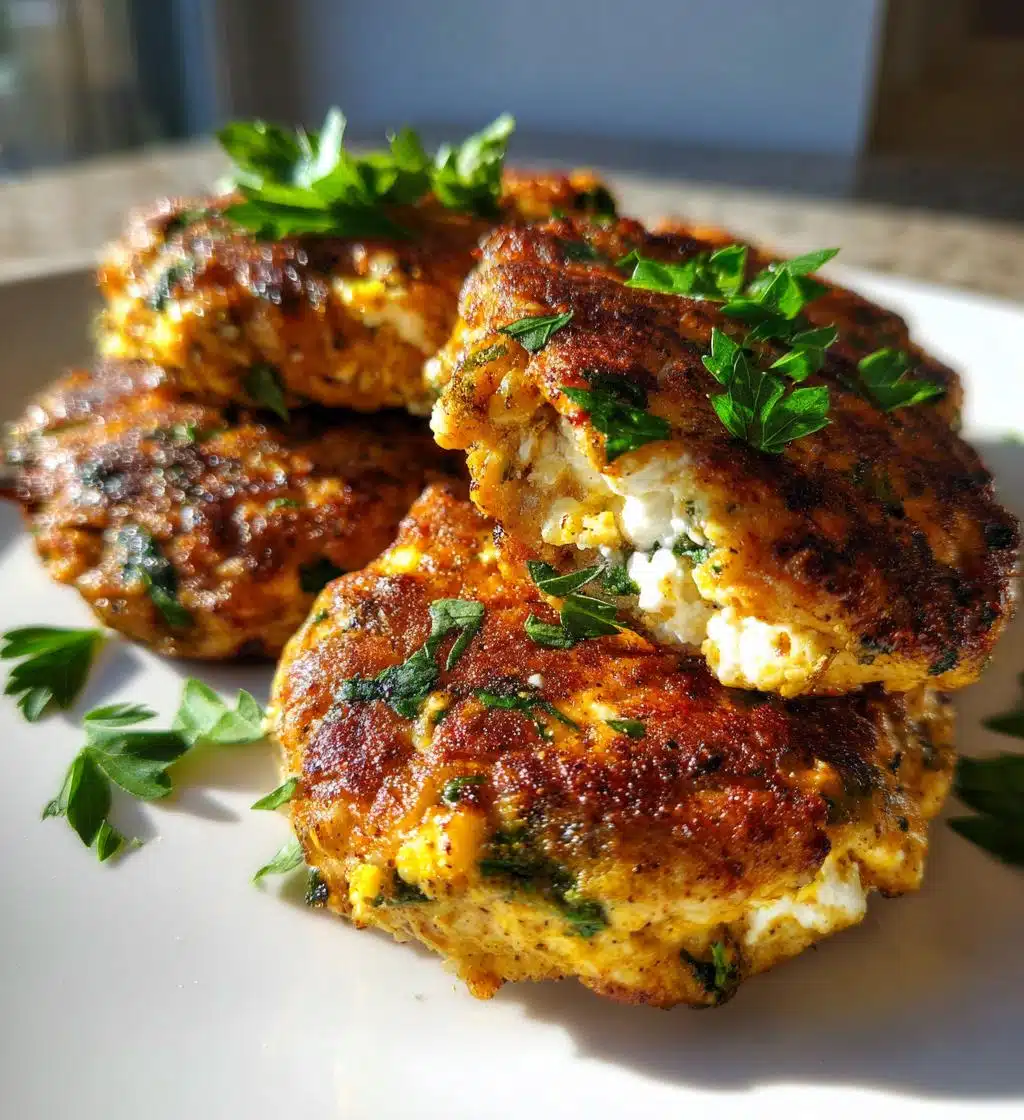 Mediterranean Chicken Patties - detail 1