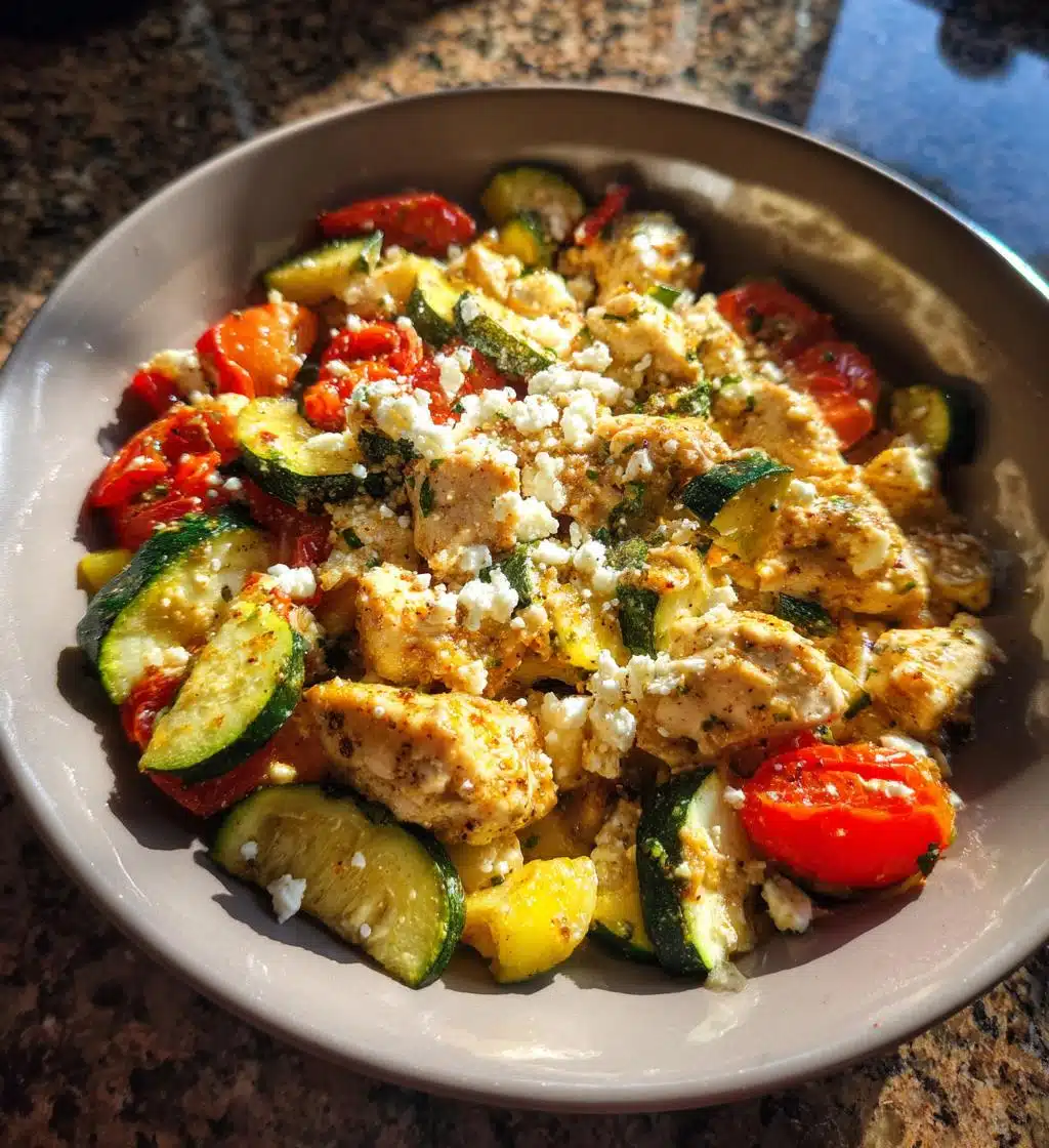 Mediterranean Chicken Zucchini Bake - detail 1