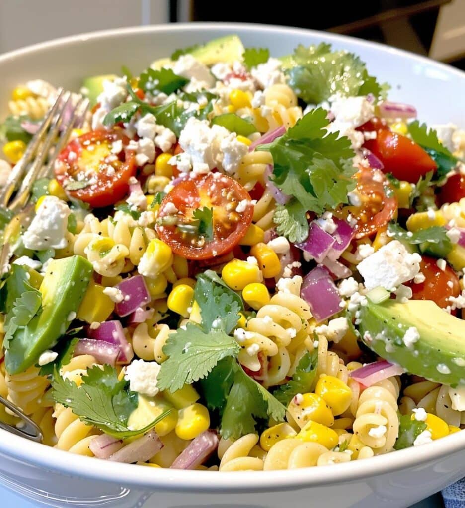 Mexican Street Corn Pasta Salad
