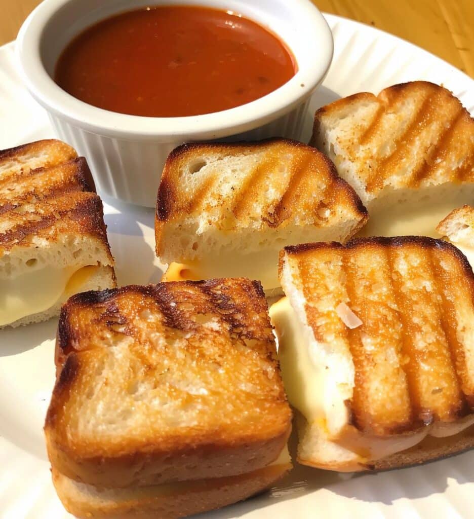 Mini Grilled Cheese Sliders