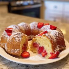 Mini Strawberry Bundt Cakes: 7 Sweet Bites of Joy