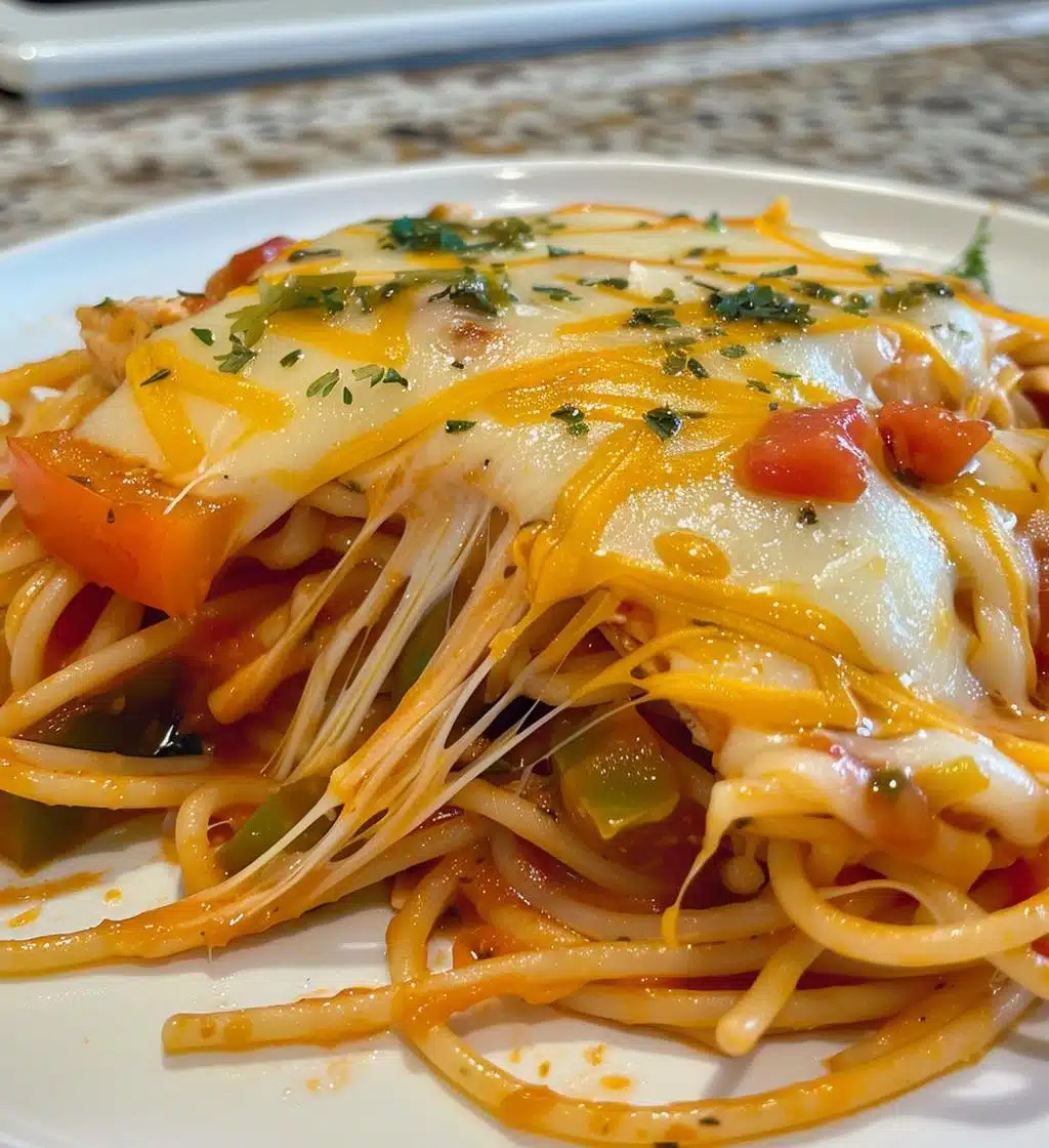 Monterey Chicken Spaghetti - detail 1