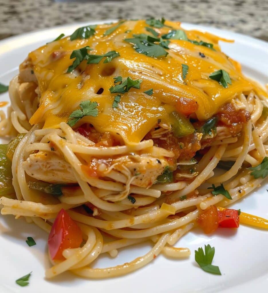 Monterey Chicken Spaghetti