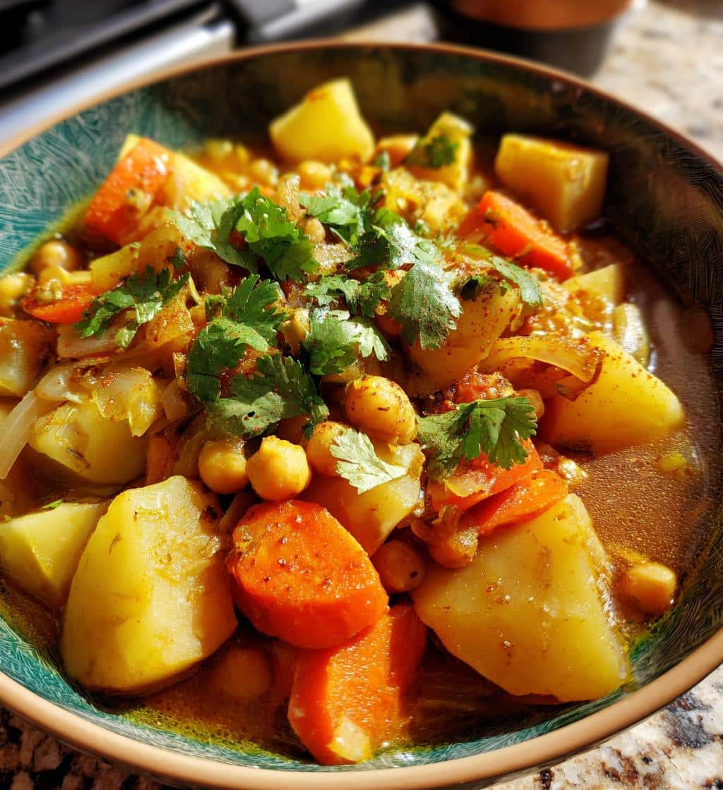 Moroccan Potato Tagine - detail 1
