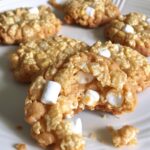 No-Bake Marshmallow Peanut Butter Cornflake Cookies